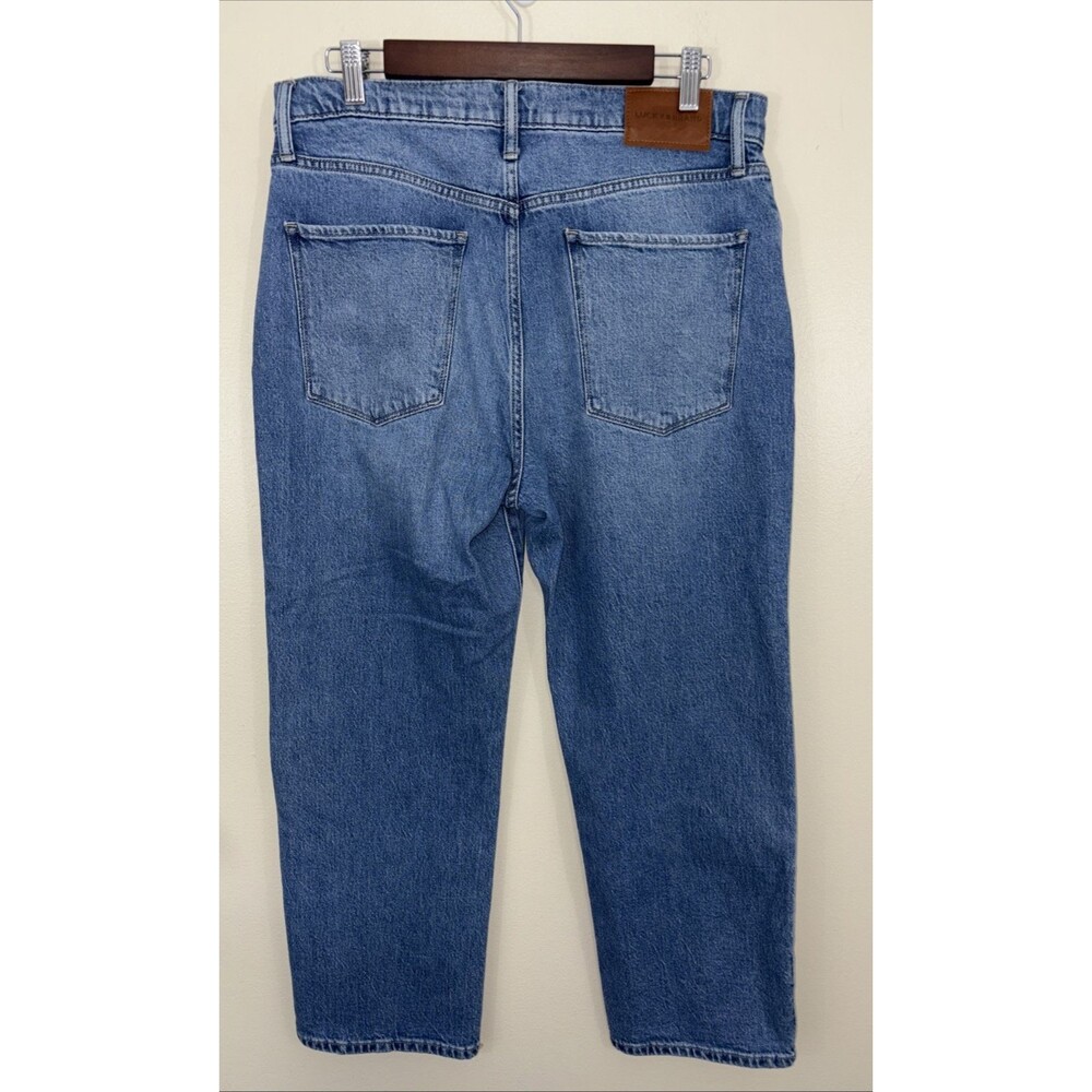 Lucky Brand 90s loose high rise crop - Picture 2 of 11